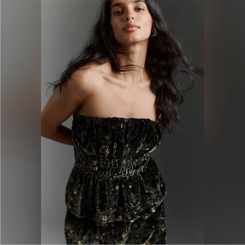 BRAND NEW Anthropologie Somerset Strapless Blouse
